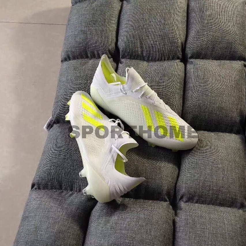 Adidas x 18.1 white and yellow best sale